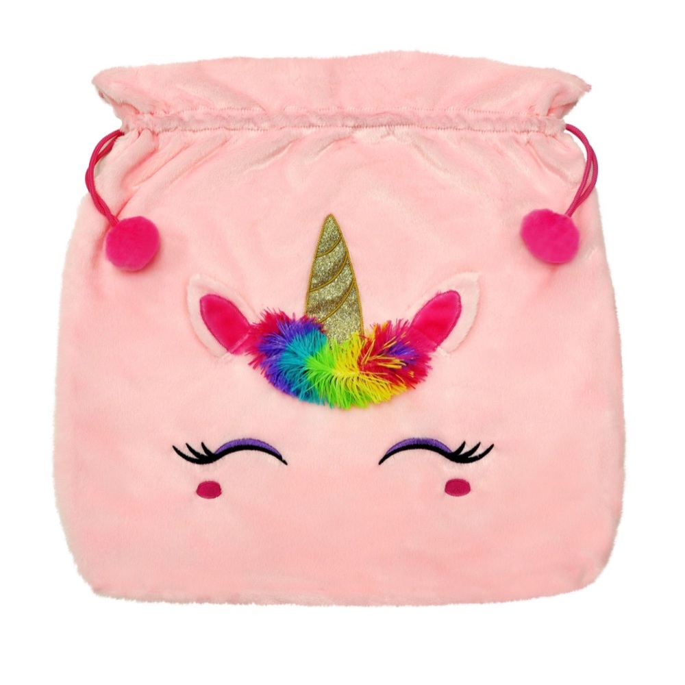 🌺Holiday Time Character Fabric Gift Bag, Pink